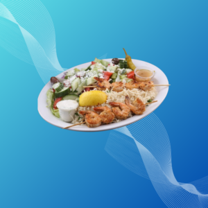 Souvlaki Platters - Shrimp Souvlaki